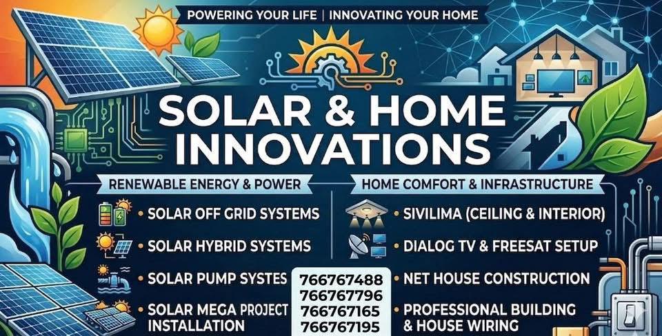 Solar Energy Installation in Sri Lanka